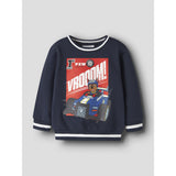 Name It Navy Blazer Nmmodin Paw Nreg Sweat Æske Bru Cplg
