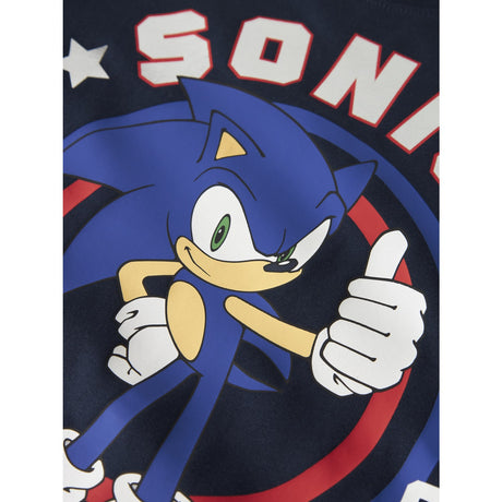 Name It Navy Blazer Nmmoisin Sonic Ls Nreg Top Sky