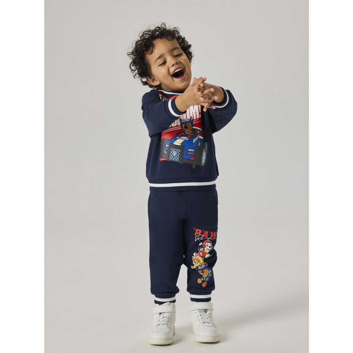 Name It Navy Blazer Nmmodin Paw Nreg Sweat Æske Bru Cplg