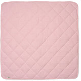 Lalaby Tiny Check Pink Quiltet Baby Tæppe