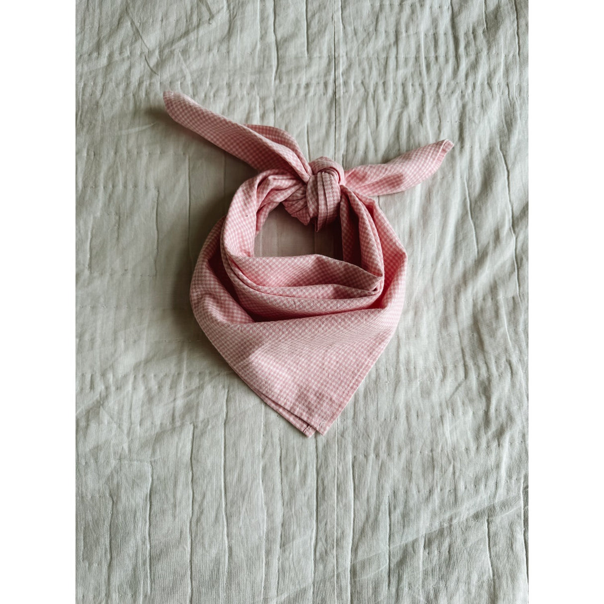 Lalaby Tiny Check Pink Vera Tørklæde