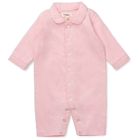 Lalaby Tiny Check Pink Classic Pj Dragt