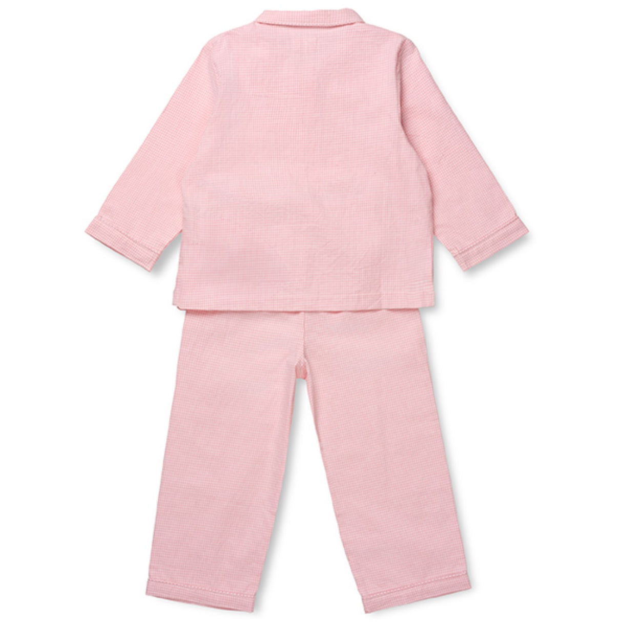 Lalaby Tiny Check Pink Classic Pyjamas