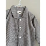 Lalaby Tiny Check Brown Classic Pj Dragt