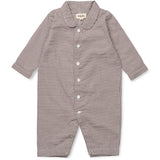 Lalaby Tiny Check Brown Classic Pj Dragt