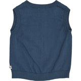 Müsli Navy Old English Strik Vest Baby