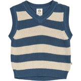 Müsli Navy Strik Stripe Vest Baby