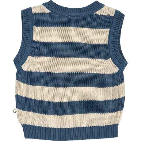 Müsli Navy Strik Stripe Vest Baby