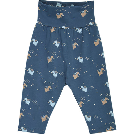 Müsli Navy/ Soft Blue/ Walnut Storybook Bukser Baby