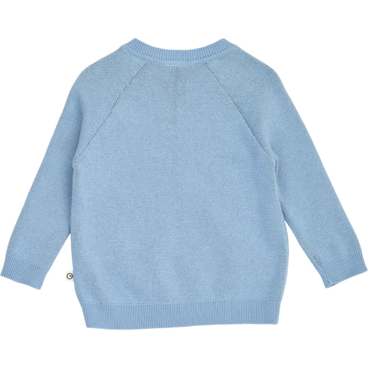 Müsli Soft Blue Storybook Strik Jacquard Sweater Baby