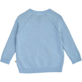 Müsli Soft Blue Storybook Strik Jacquard Sweater Baby