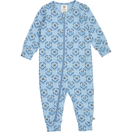 Müsli Soft Blue/ Navy/ Oak Heritage Train Zip Body