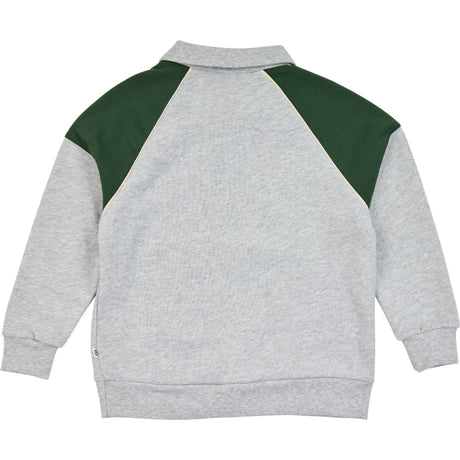 Müsli Pale Greymarl Superfan Sweat L/S Zip Polo