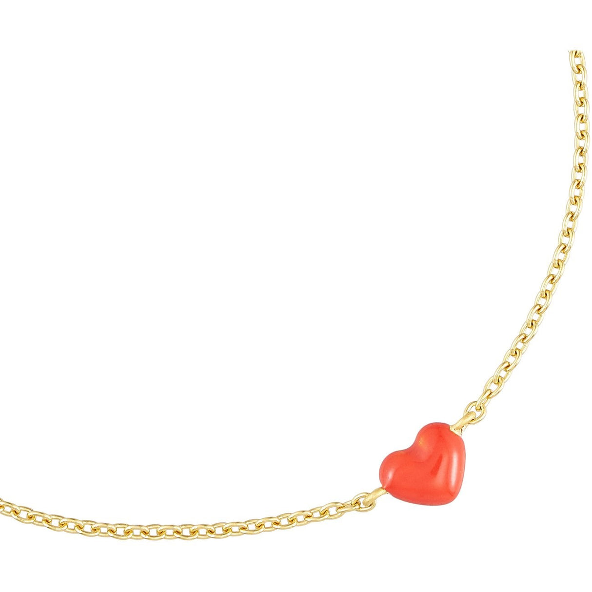 Design Letters Deep Sea Coral Little Big Love Bracelet - Goldplated 3