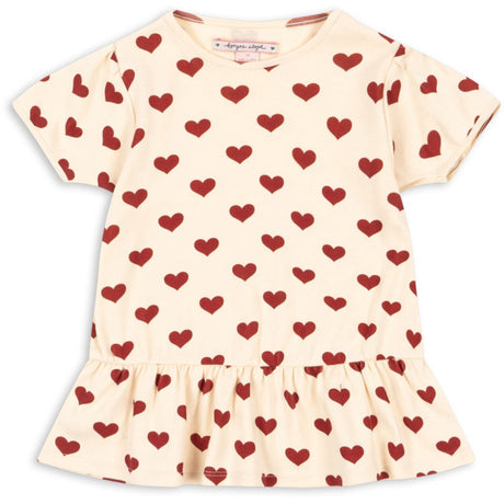 Konges Sløjd Amour Rouge Basic Flæse Tee Gots