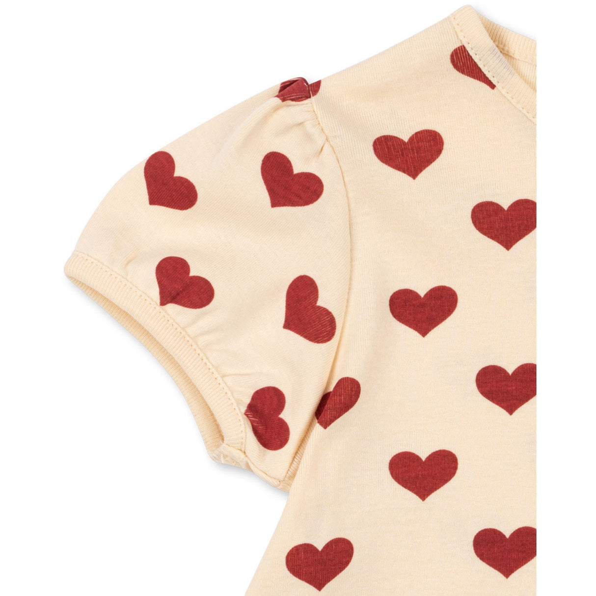 Konges Sløjd Amour Rouge Basic Flæse Tee Gots