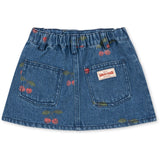 Konges Sløjd Ma Grande Cerise Denim Magot Printed Nederdel Gots