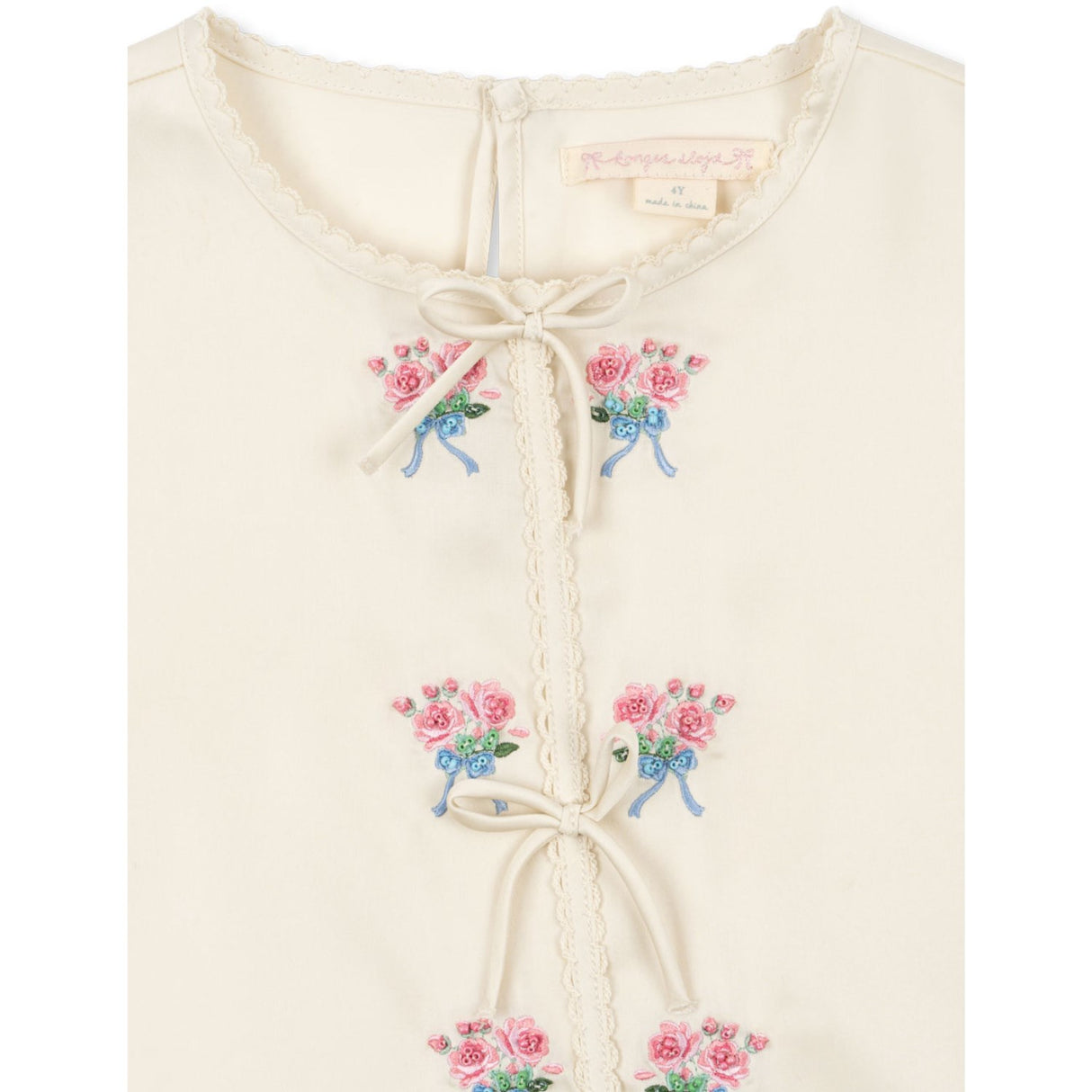 Konges Sløjd Buttercream Sheeny Ss Top