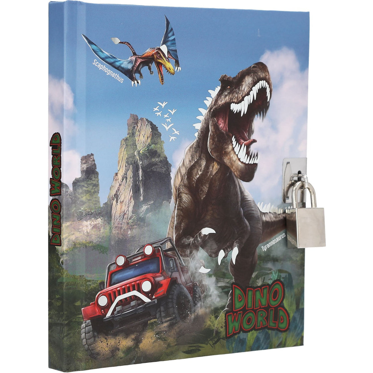 Dino World Dagbog Med Lås