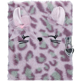 TOPModel Cosy Cat Dagbog Med Lås Lilac