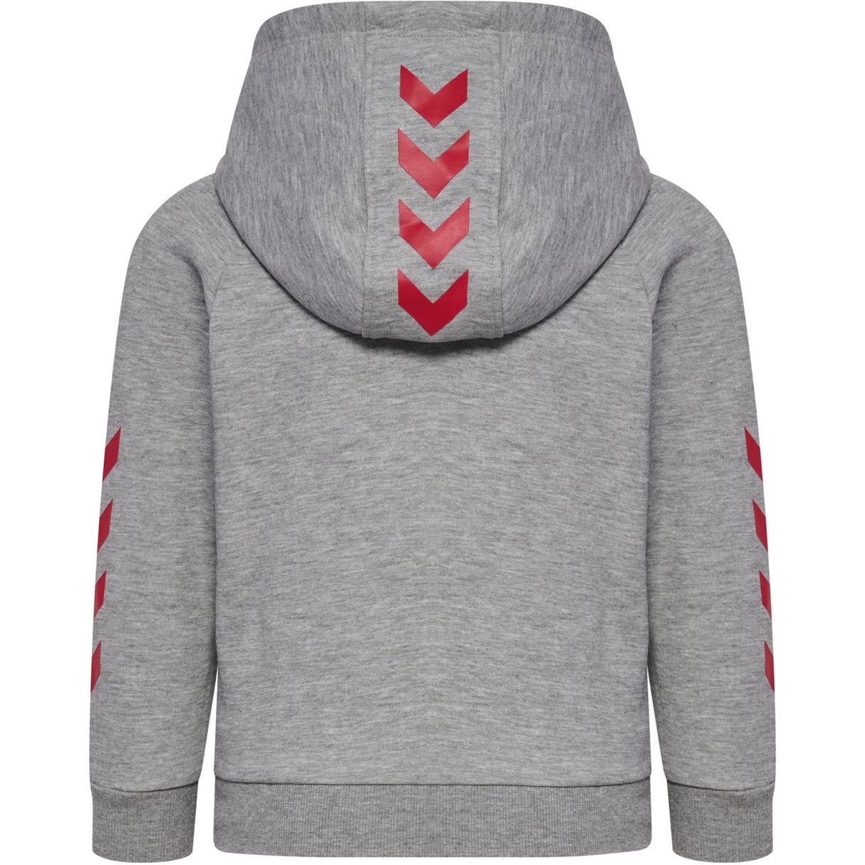 Hummel Grey Melange Jr Reg Dbu Hættetrøje