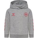 Hummel Grey Melange Jr Reg Dbu Hættetrøje