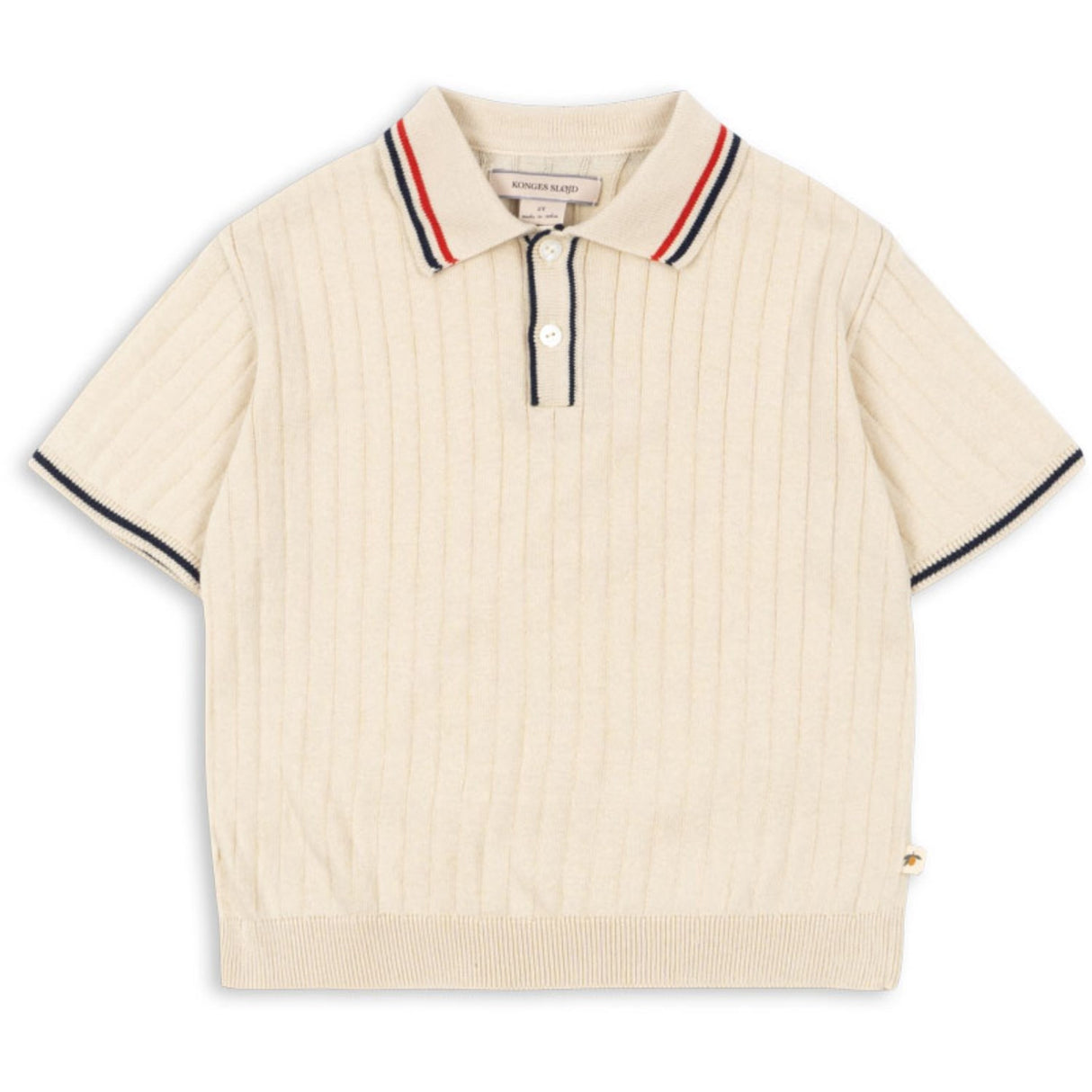 Konges Sløjd Almond Milk Mio Strik Polo Gots