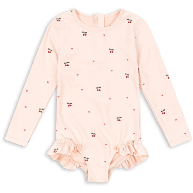 Konges Sløjd Cherry Coeur Rose Merle Ls Badedragt Grs