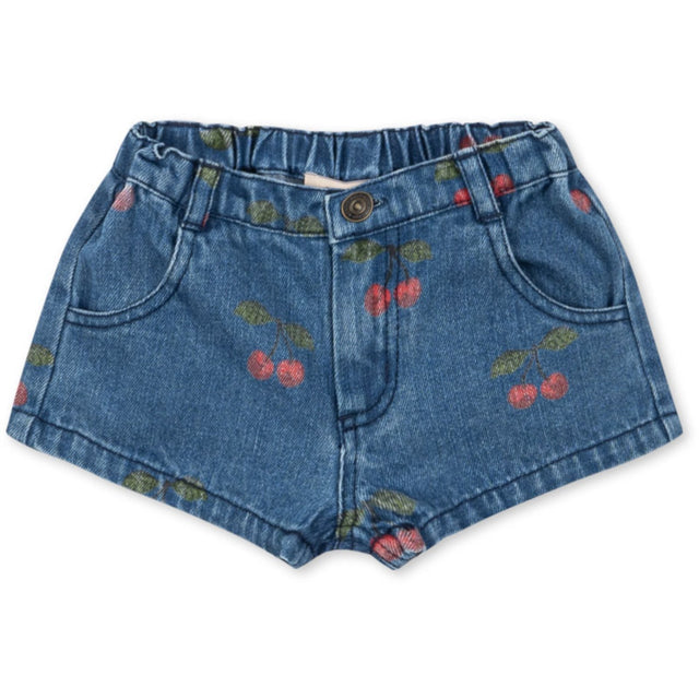 Konges Sløjd Ma Grande Cerise Denim Magot Shorts Gots