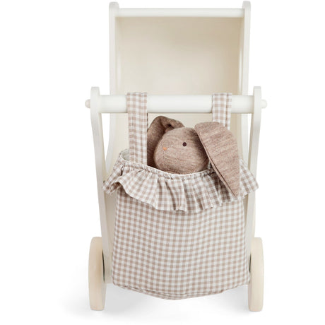 Smallstuff Delicate Nature Gingham Taske Til Dukkevogn