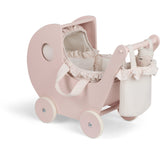 Smallstuff Delicate Rose Gingham Taske Til Dukkevogn
