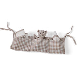 Smallstuff Delicate Nature Gingham Opbevaring Med Accessories Til Dukkeseng