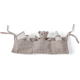 Smallstuff Delicate Nature Gingham Opbevaring Med Accessories Til Dukkeseng