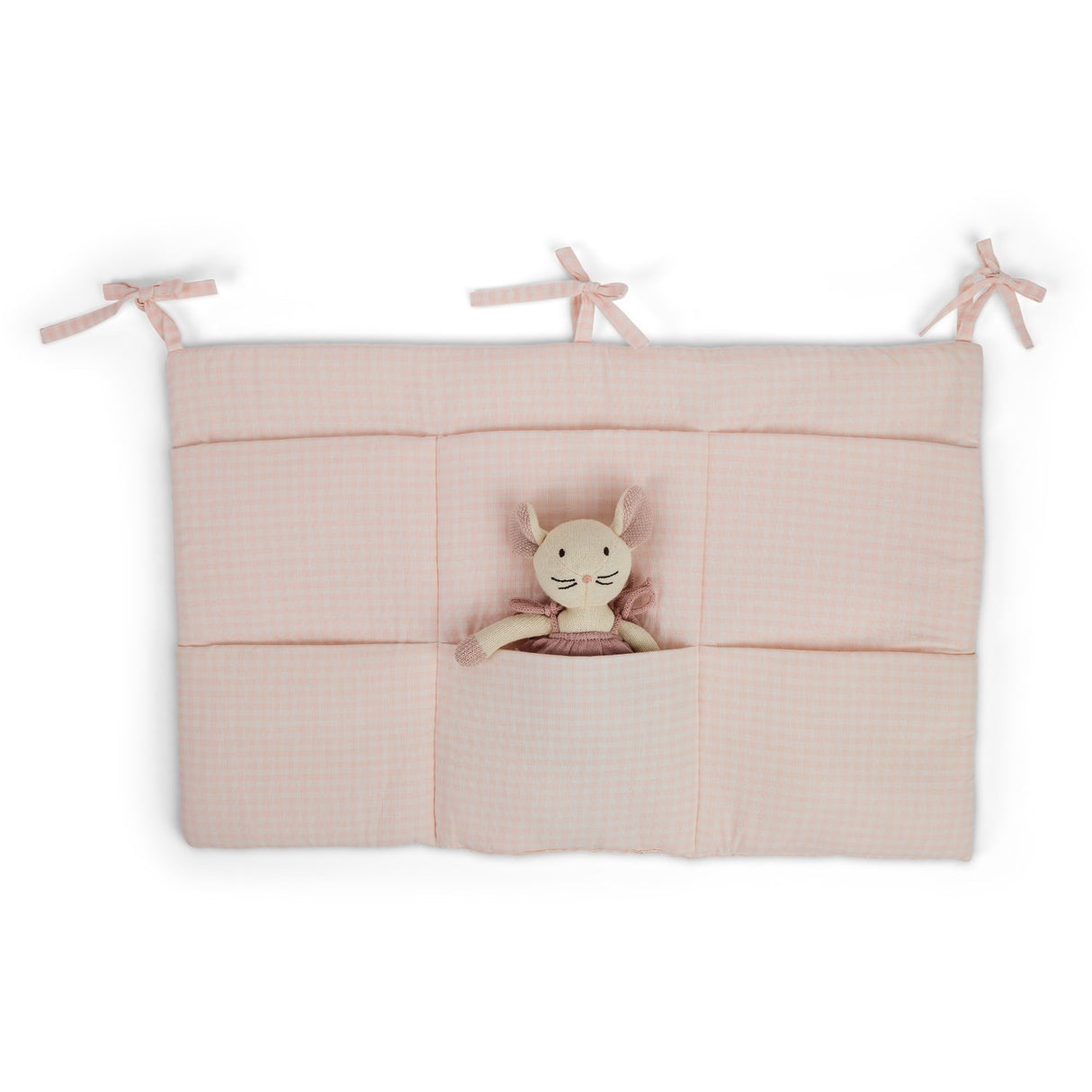 Smallstuff Delicate Rose Gingham Opbevaring Til Seng