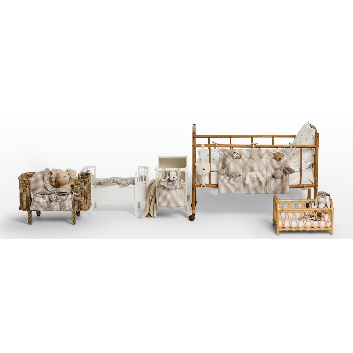 Smallstuff Delicate Nature Gingham Opbevaring Til Seng