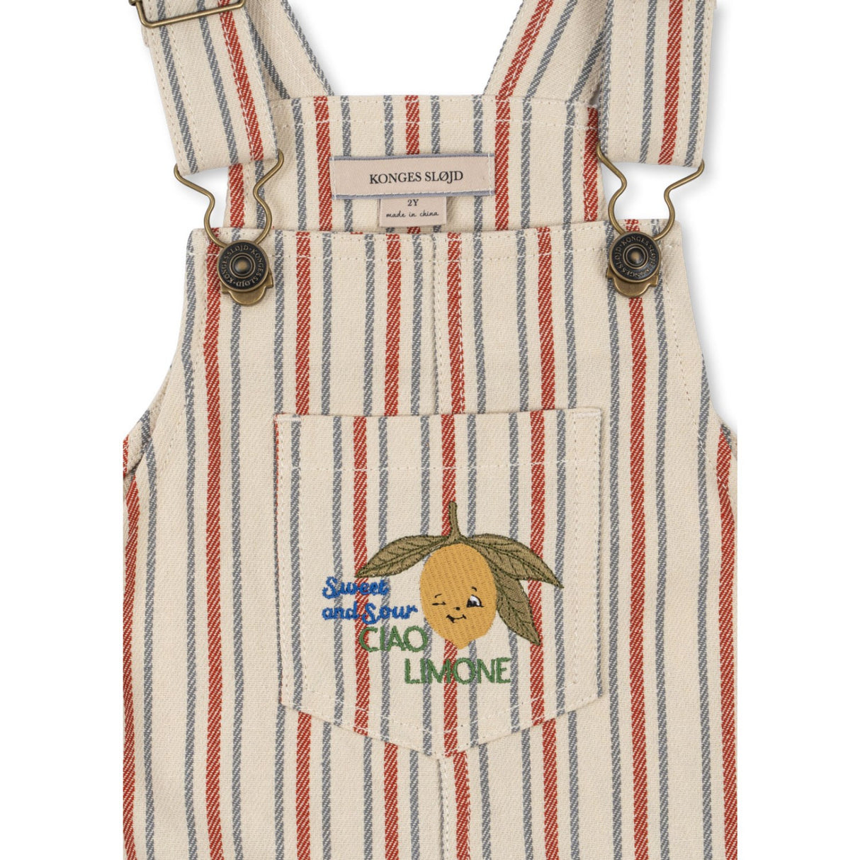 Konges Sløjd Stripe Winds Frankie Overall Gots