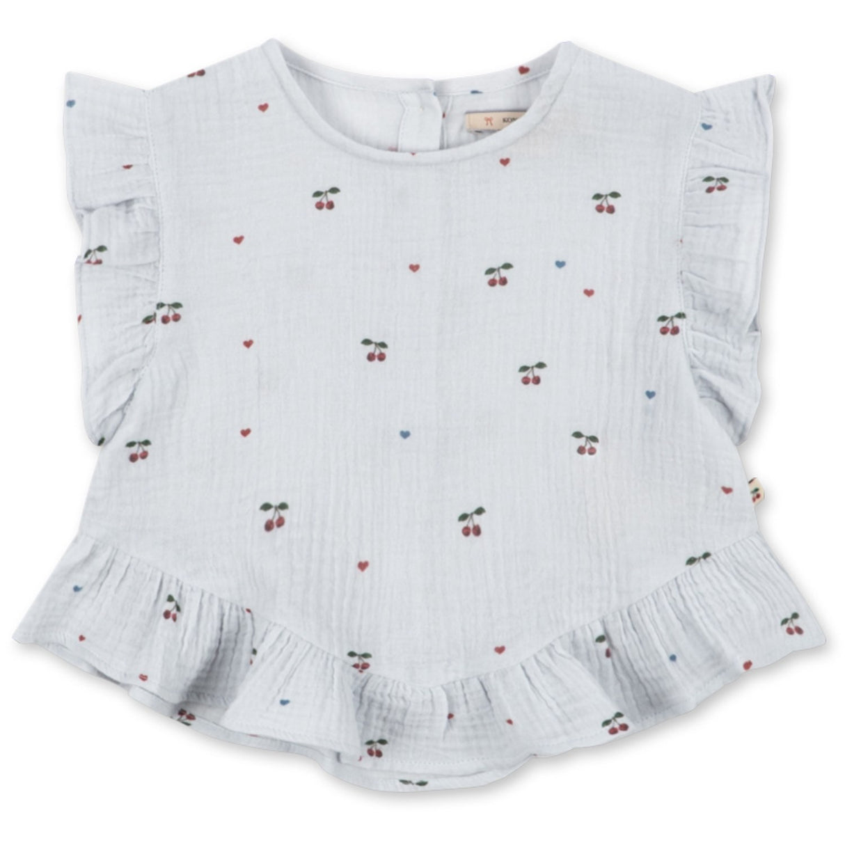Konges Sløjd Cherry Blue Coeur Coco Top Gots