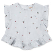 Konges Sløjd Cherry Blue Coeur Coco Top Gots