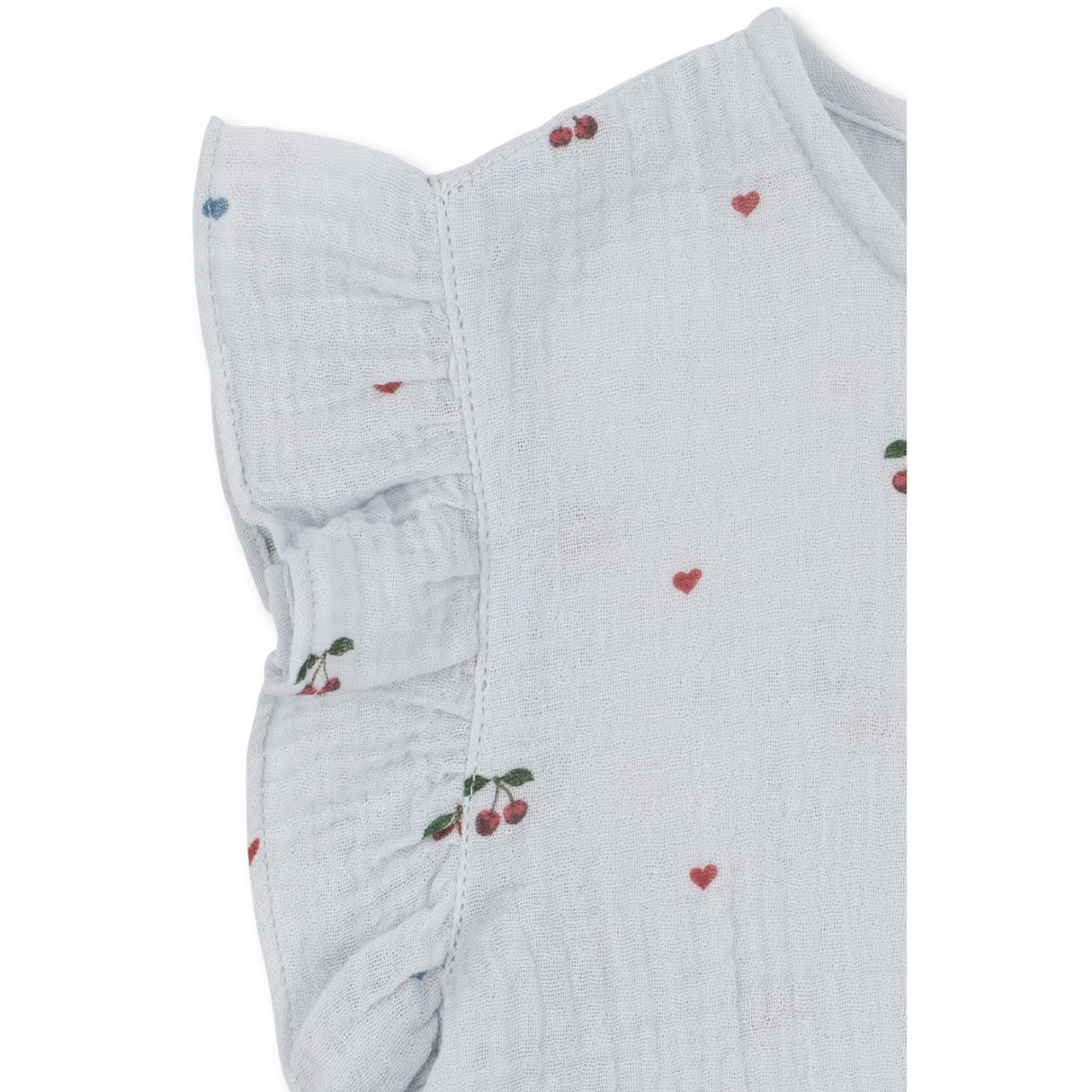 Konges Sløjd Cherry Blue Coeur Coco Top Gots