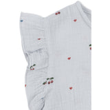 Konges Sløjd Cherry Blue Coeur Coco Top Gots