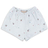 Konges Sløjd Cherry Blue Coeur Coco Mini Shorts Gots