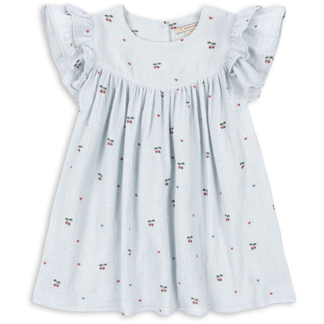 Konges Sløjd Cherry Blue Coeur Coco Kjole Gots