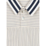 Konges Sløjd Bleu Stripe Allie Sailor Romper Gots