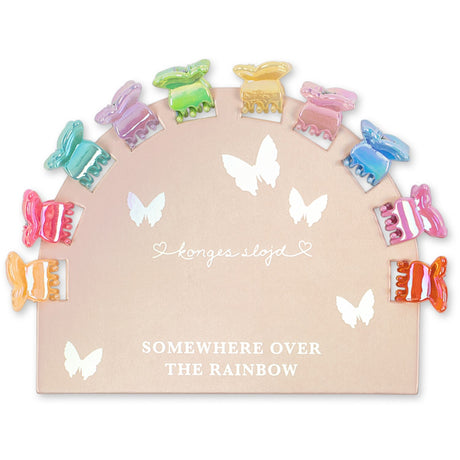 Konges Sløjd Multi 10 Pak Mini Butterfly Hair Claws