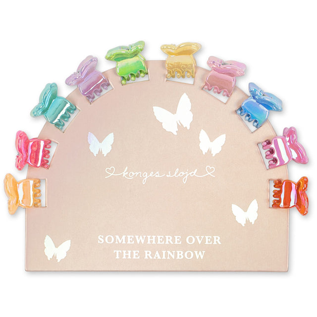 Konges Sløjd Multi 10 Pak Mini Butterfly Hair Claws