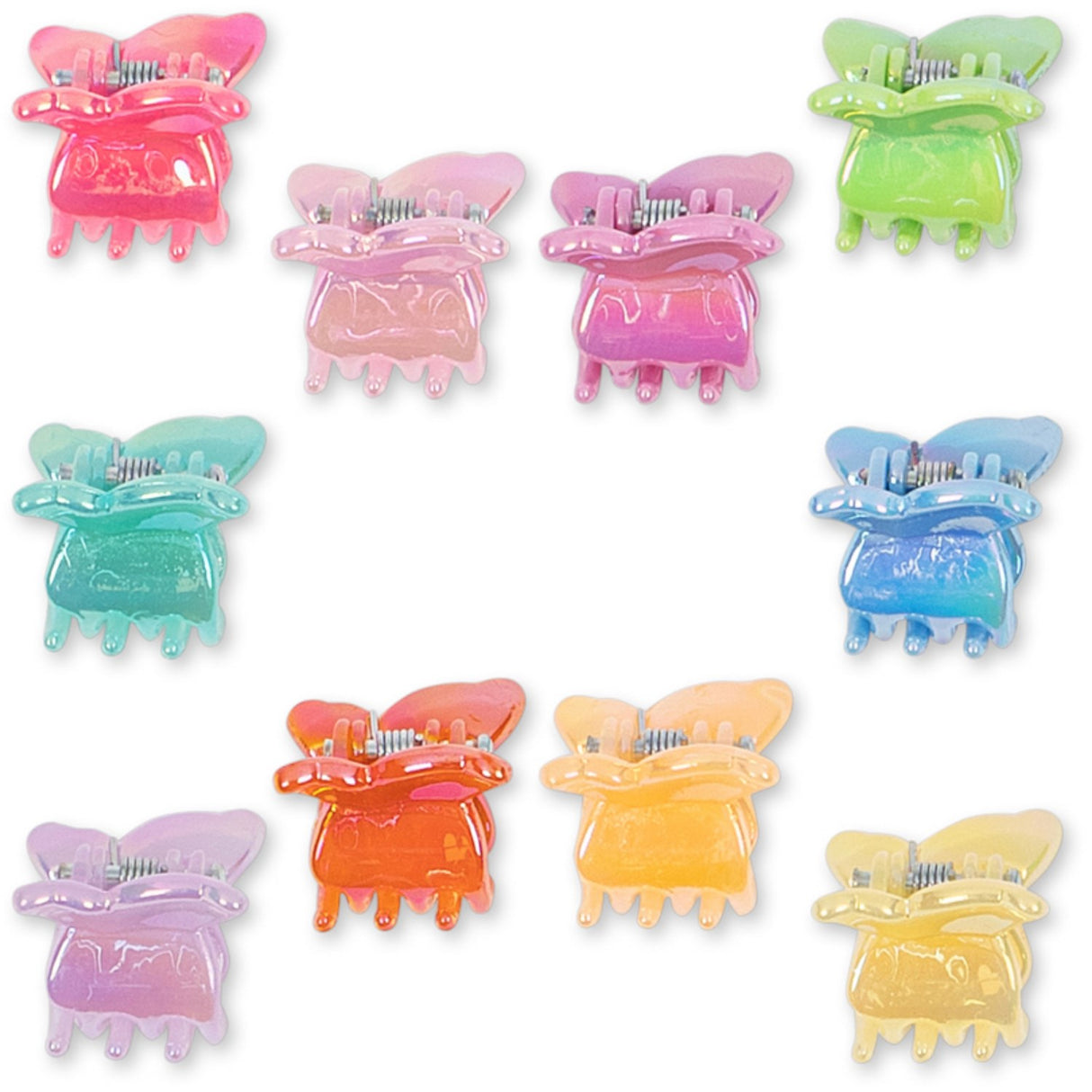 Konges Sløjd Multi 10 Pak Mini Butterfly Hair Claws