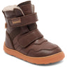 Bisgaard Vinterstøvle Dark Brown Barefoot Thorsten Tex