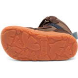 Bisgaard Vinterstøvle Dark Brown Barefoot Timo Tex