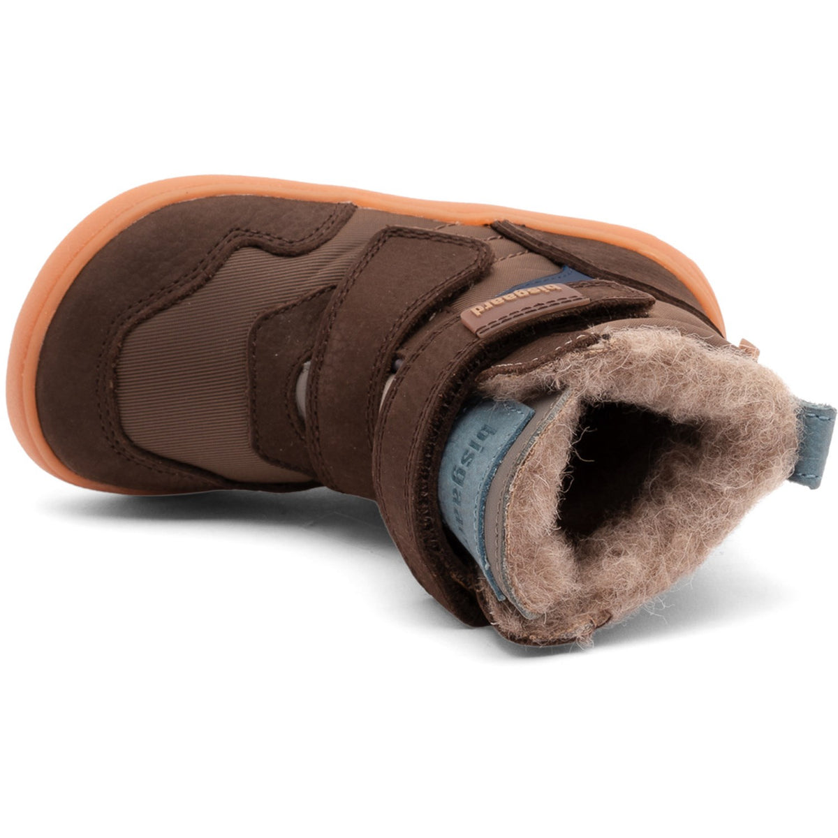 Bisgaard Vinterstøvle Dark Brown Barefoot Timo Tex