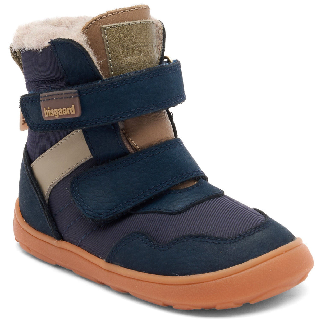 Bisgaard Vinterstøvle Navy Barefoot Timo Tex